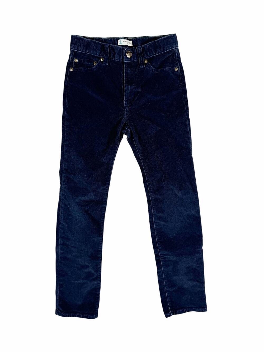 Crewcuts Corduroy Slim  Pants Navy Blue Size 8